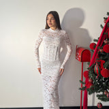 Abito Anastasia 2201-BIANCO