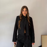Coordinato Nayeli 66990- NERO