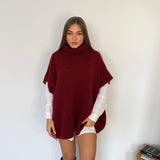 Maglione giromanica Madison 3028-BORDEAUX