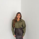 Camicia Milay JW1911 - VERDE MILITARE