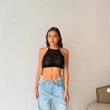 Top Lola 23726- NERO