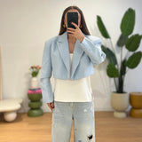 Giacca Loren  7957 - CELESTE