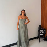 Abito Miu 6008- VERDE MILITARE