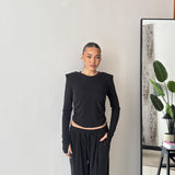 Coordinato Gisel JUSTWEST 3226 - NERO