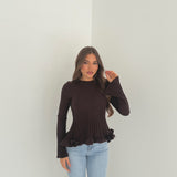 Maglioncino Heleza 5099- MARRONE