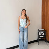 Corpetto Margot 7228 - CELESTE