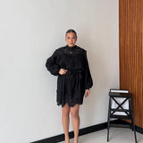 Vestitino Charlene 15810 - NERO