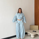 Blusa in Denim 06691 - DENIM