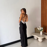 Abito Selene 20438- BIANCO/NERO