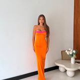Abito Maya 6039- ARANCIO