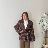 Giacca Pois 38710 - MARRONE