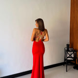Abito Kesia 28145- ROSSO
