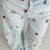 Jeans Flores 13697 - DENIM CHIARO