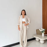 Pantalone Nora 5845 - BEIGE