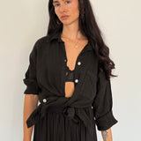 Camicia Liane 25135 - NERO