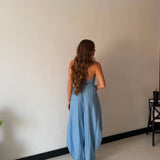 Coordinato Nadya 26157- AZZURRO