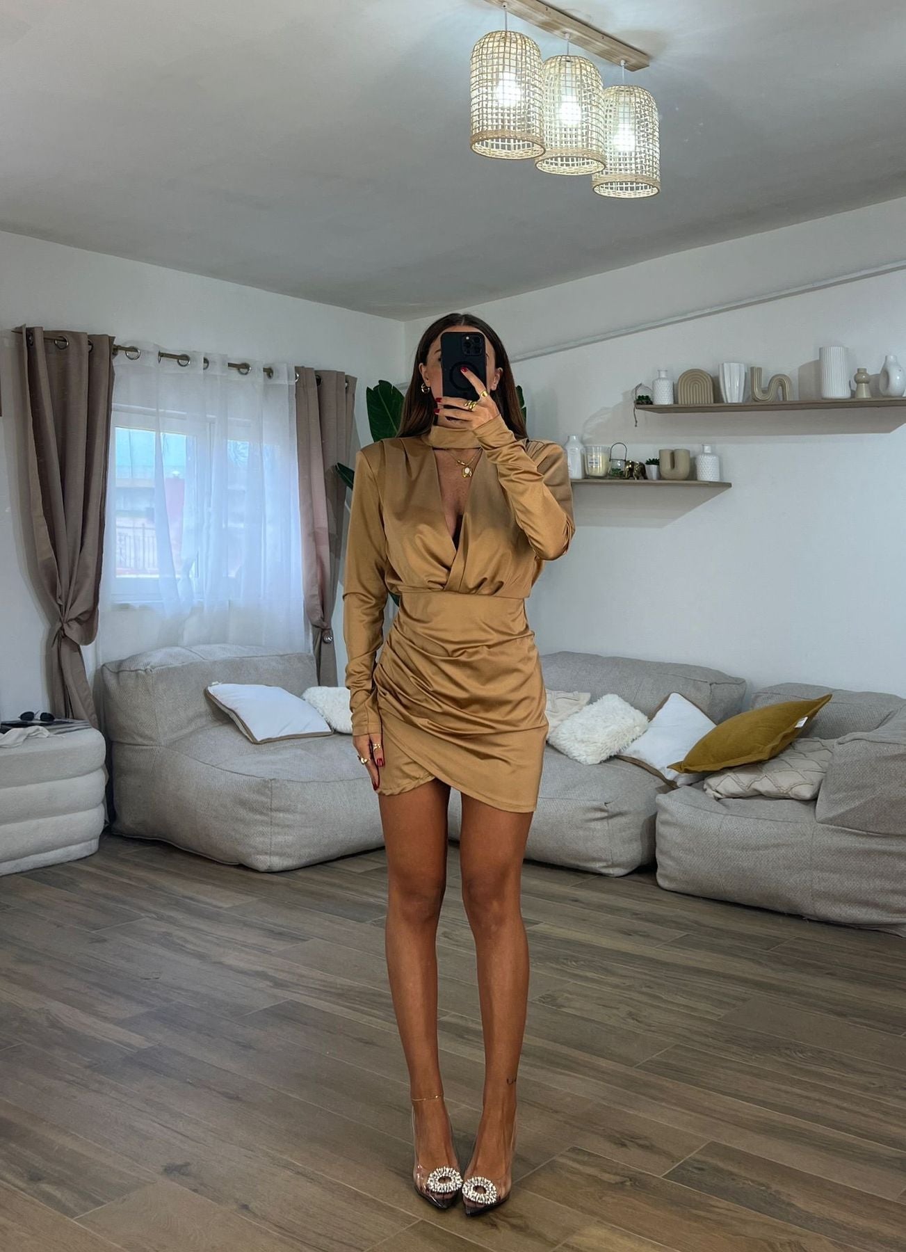 24739 VESTITINO DORIS (beige) - Frida Shop