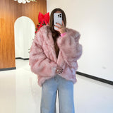 Pelliccia Mandy AG001-ROSA