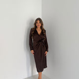 Abito Julienne 15985 - MARRONE