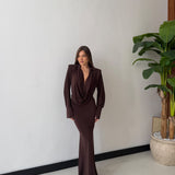 Abito Kassandra 60752- MARRONE