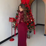 Abito Miry 12295-BORDEAUX