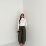 Pantalone Soraya 19201 - VERDE MILITARE