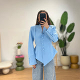 Giacca Leonor 6827-CELESTE