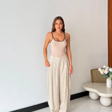 Pantalone Cara 12664 - BEIGE