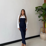 Abito Sabriel H5851- DENIM SCURO