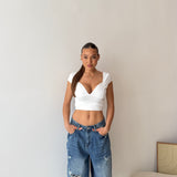Top Alisya 1841- BIANCO