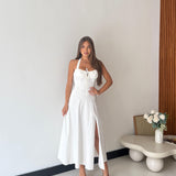 Abito Daisy 28031- BIANCO