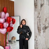 Trench Jones DD98-A - NERO