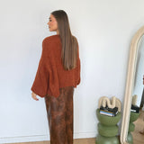 Gonna Helit 11896-MARRONE