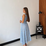 Abito Sharon 15935 - CELESTE