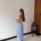 Pantalone Kami 10163- AZZURRO