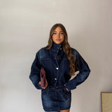 Abitino Mirea 7803- DENIM SCURO
