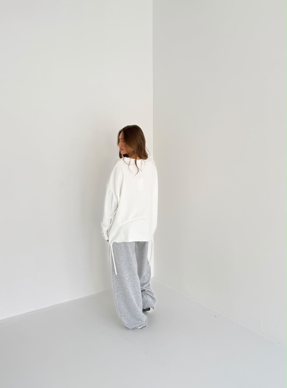 Maxi Maglia JUSTWEST Élise 153-FE- BIANCO
