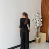 Pantalone Adele 9245 - NERO