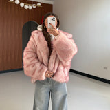 Pelliccia Mandy AG001-ROSA