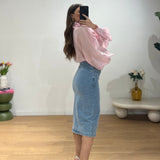 Gonna Ivana  6282 - DENIM