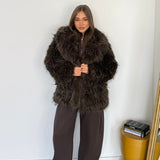 Pelliccia Freya 68363-VERDE