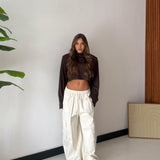 Pantalone Eclis 02706- CREMA