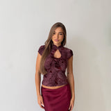 Maglia Klizia 23650-1- WINE