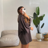 MaxiShirt Saem 2633-MARRONE
