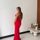 Vestito Moon 28049- ROSSO