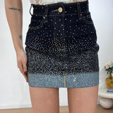 Gonna Alis 666T1-DENIM SCURO