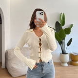 Cardigan Emy 6858-1-BIANCO
