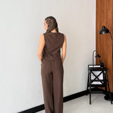 Coordinato Selene M12506 - MARRONE