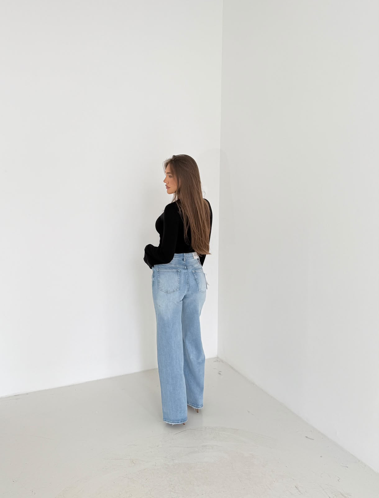 Jeans Haile H8000-3 - DENIM CHIARO