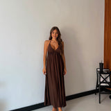 Abito Lauren 66609 - MARRONE